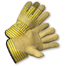 Grain Cowhide Leather Palm Glove w/Safety Cuff
