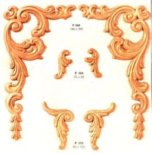 Embossed Carvings (HQI-P-368-69-70)